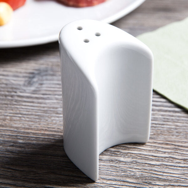 Tuxton GZP-733 TuxTrendz 2.875 oz. White Pepper Shaker – item 303GZP733 image 2