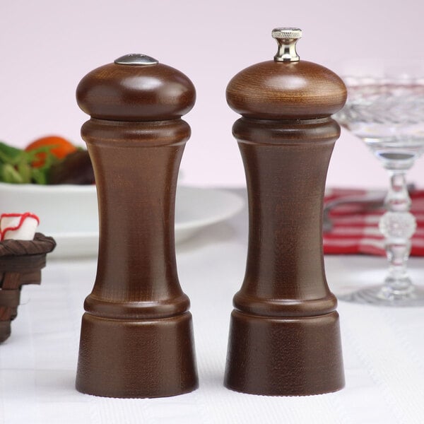 CustomizableChef Specialties Pepper Mill and Salt Shaker – item 58206100SWL image 2
