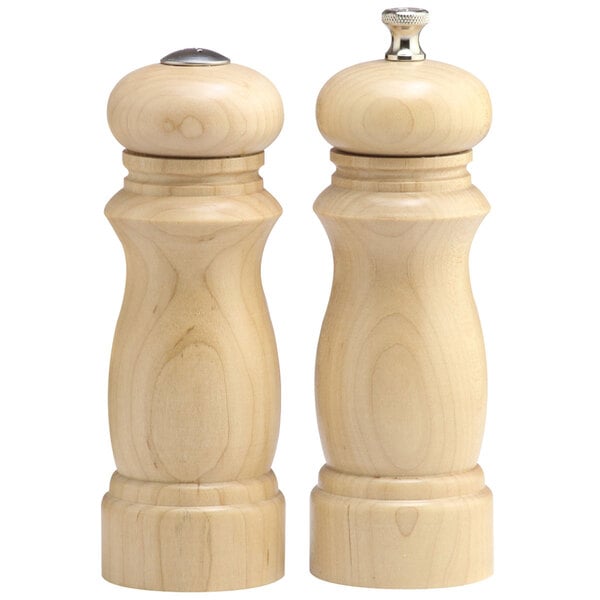 Customizable2 FinishesChef Pepper Mill and Salt Shaker – item 58206200SNAT