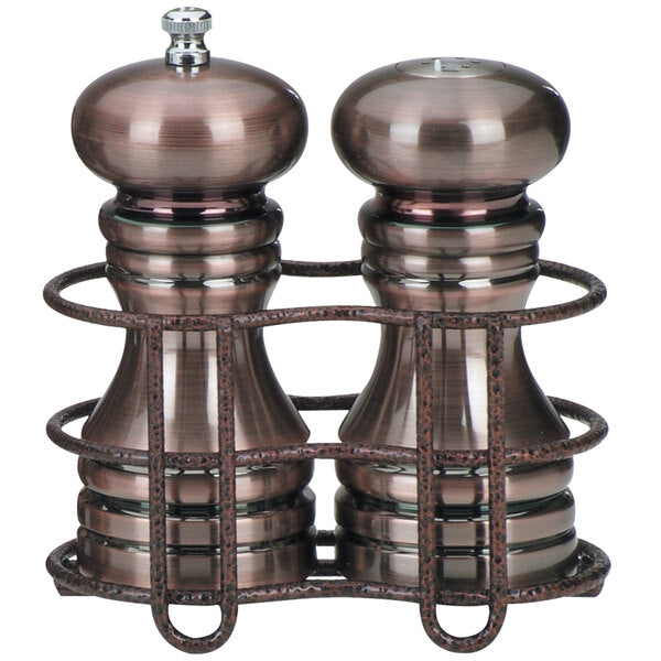 Chef Specialties 90055 5 7/8" Burnished Salt & Pepper Mill – item 58290055SCPR