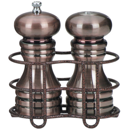 Chef Specialties 90055 5 7/8" Burnished Salt & Pepper Mill – item 58290055SCPR