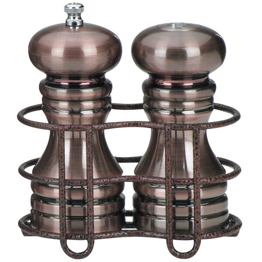 Chef Specialties 90055 5 7/8" Burnished Salt & Pepper Mill – item 58290055SCPR