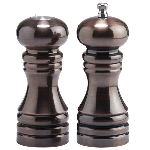 Chef Specialties 90050 5 1/2" Burnished Salt & Pepper Mill – item 58290050SCP