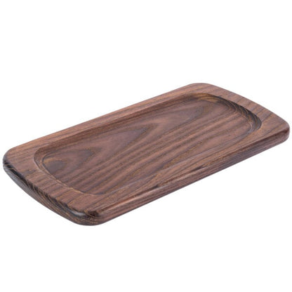 American Metalcraft 14" x 7" Rimmed Ash Wood Serving Board – item 124AWB147 image 2