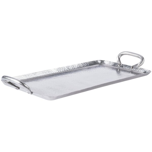 American Metalcraft 21 3/4" x 9" Small Serving Tray – item 124G21