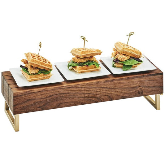 Cal-Mil -46 Mid-Century 20" x 7" Walnut Wood Cutting Board – item 211372446