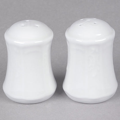 Tuxton CHL-030 Chicago 3" Bright China Salt & Pepper – item 303CHL030