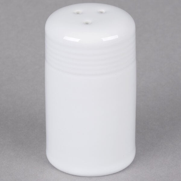2 ColorsTuxton BWI-0301 2 oz. White China Pepper Shaker – item 303PEPPERWH