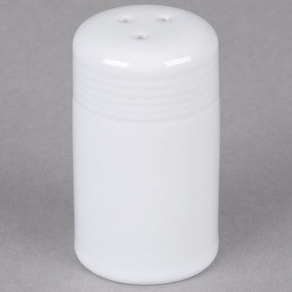 2 ColorsTuxton BWI-0301 2 oz. White China Pepper Shaker – item 303PEPPERWH