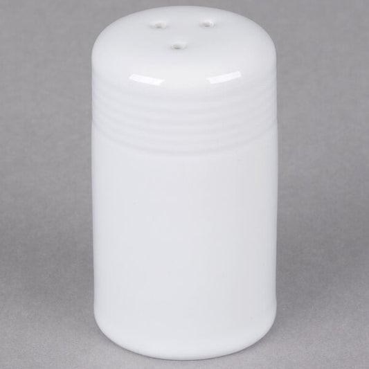 2 ColorsTuxton BWI-0301 2 oz. White China Pepper Shaker – item 303PEPPERWH