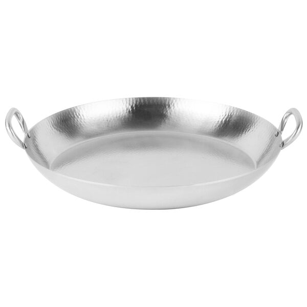 American Metalcraft 21 3/4" Stainless Paella Serving Tray – item 124GP21