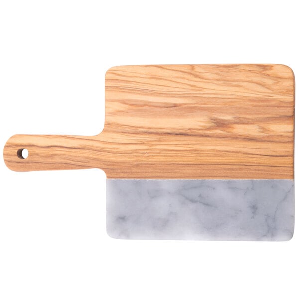 American Metalcraft 5 5/8" x 5 1/4" Olive Serving Board – item 124OWBG9 image 2