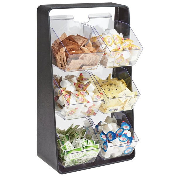 Black w/ Removable Compartments - 13 Condiment Organizer – item 2113569613