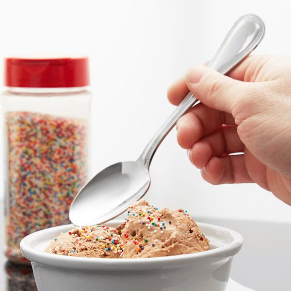 Libbey 407 002 Calais 7" X-Heavy Dessert Spoon – item 959407002 image 2