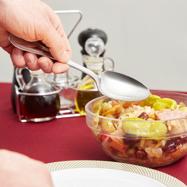 Libbey 407 003 Calais 8 1/8" Tablespoon / Serving Spoon – item 959407003 image 2
