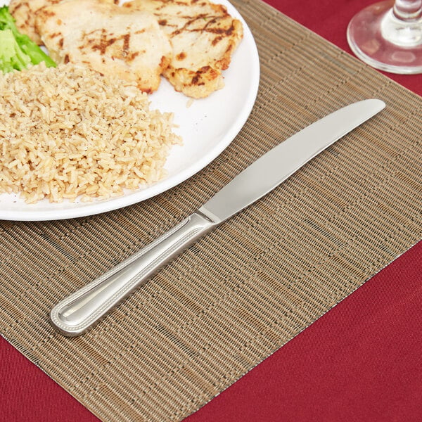 Libbey 407 5501 Calais 10" Dinner Knife w/ Serrated Blade – item 9594075501 image 2