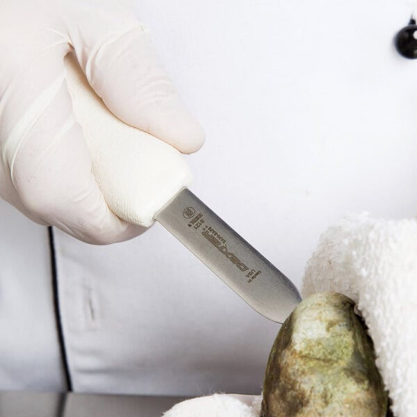 Dexter Russell Oyster Knife w/ White Textured Poly Handle – item 21010493 image 2