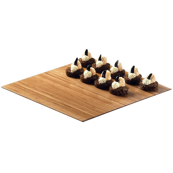 Cal-Mil -10-60 Bamboo 10" Square Serving Tray – item 21114811060