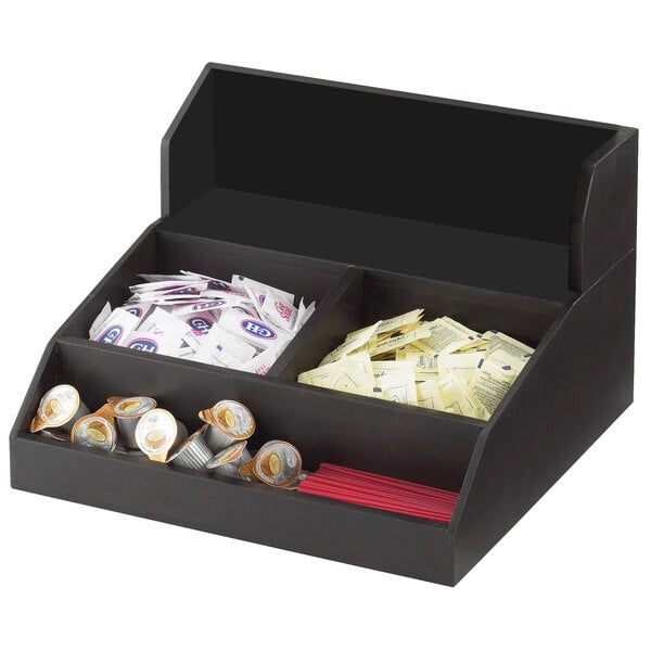 Cal-Mil Midnight Condiment Station - 15" x 14" x 9 1/2" – item 211201996