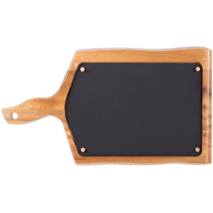 Tablecraft 15 3/4" x 9" Acacia Wood Bread Board – item 808UCW10 image 2