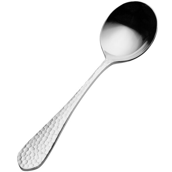 Bon Chef S1201 Reflections 6 1/4" X-Heavy Bouillon Spoon – item 201S1201