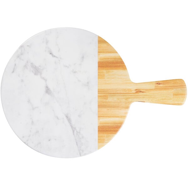 Elite Global Solutions Sierra 12" Serving Board w/ Handle – item 330M12RWMAWC image 2