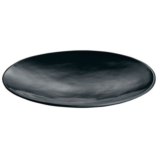 Tablecraft CW11009BK 20" x 3 1/2" Black Serving Platter – item 80811009DBK
