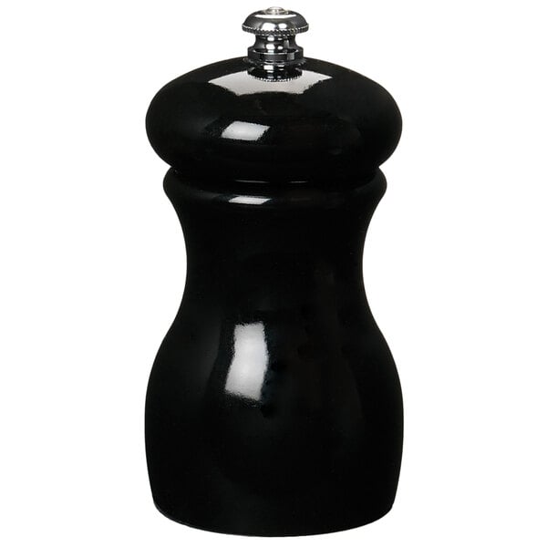 Fletchers' Mill MAR04SM21 Marsala 4" Black Salt Mill – item 361MAR04SM21