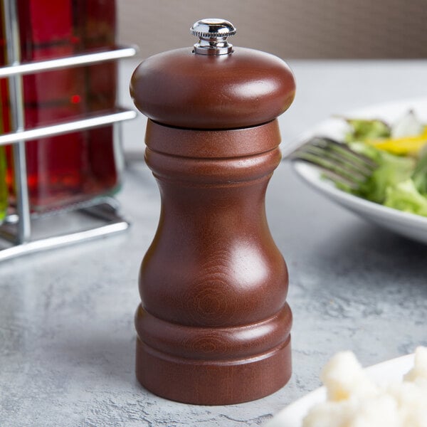 Fletchers' Mill FED04SM12-14 Federal 4" Walnut Salt Mill – item 361FED04SM14 image 2