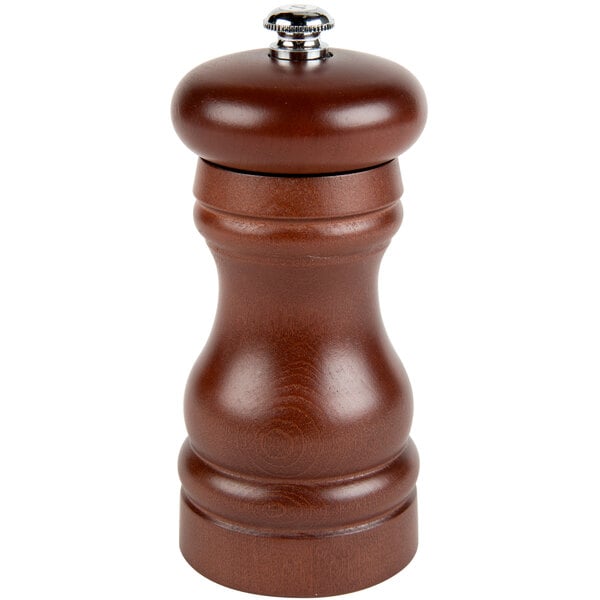 Fletchers' Mill FED04SM12-14 Federal 4" Walnut Salt Mill – item 361FED04SM14