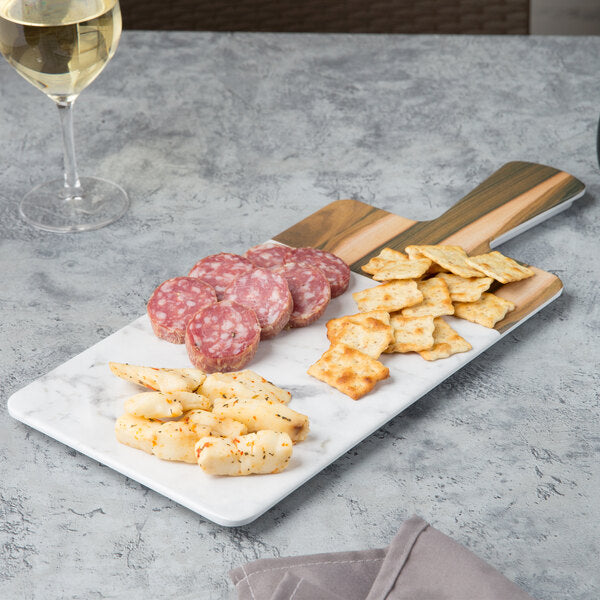 Elite Global Solutions Sierra 12" x Serving Board w/ Handle – item 330M127RCMHW