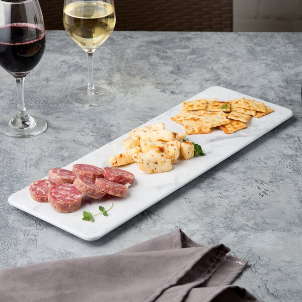 Elite Global Solutions Sierra 18" x 6" Faux Serving Board – item 330M186RCMC