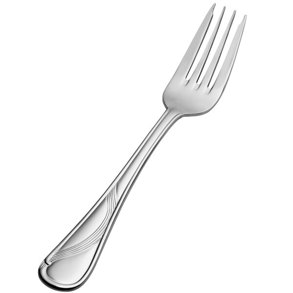 Bon Chef S2207 Wave 7 1/4" Salad / Dessert Fork – item 201S2207