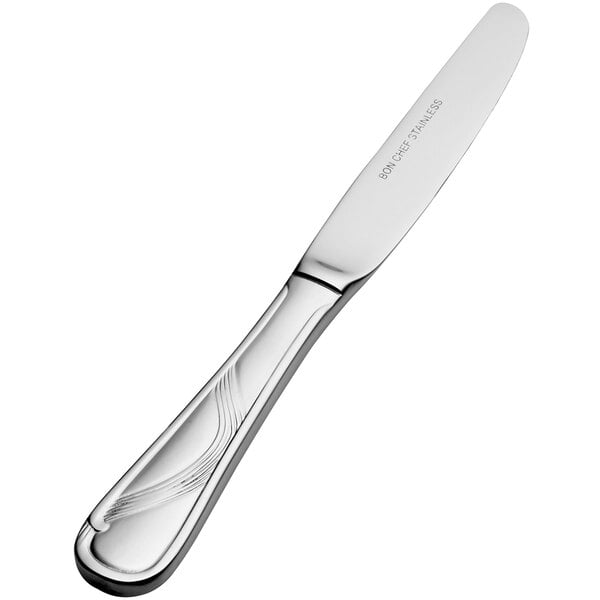 Bon Chef S2217 Wave 7" European Butter Knife – item 201S2217