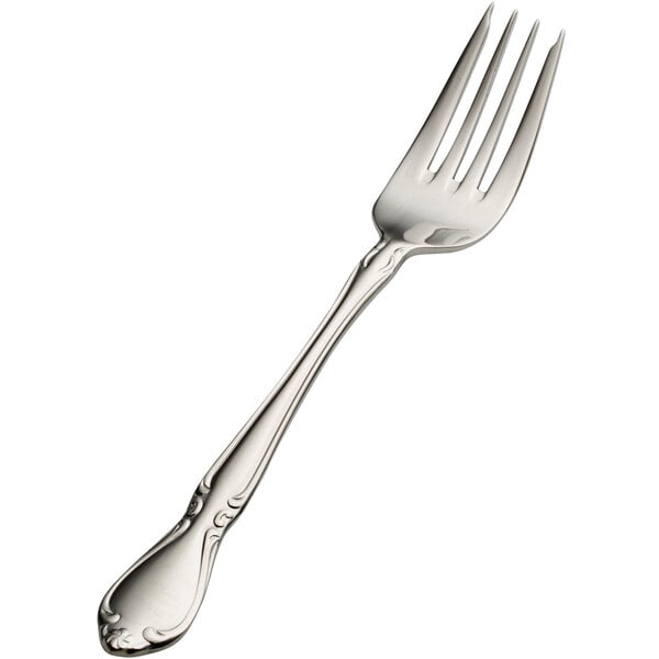 Bon Chef S1807 Queen Anne 7 1/4" Salad / Dessert Fork – item 201S1807