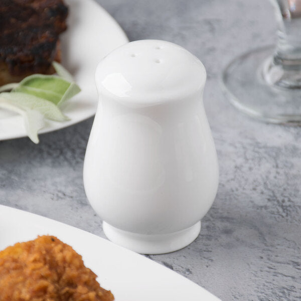 Libbey 911190027 International 2 1/4" Bone Pepper Shaker – item 802911190027 image 2