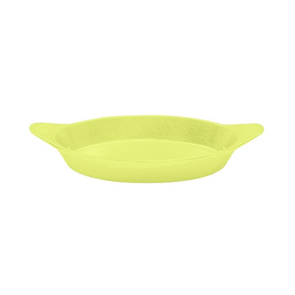 Tablecraft CW1725LG 16 oz. Lime Green Cast Serving Bowl – item 8081725LG