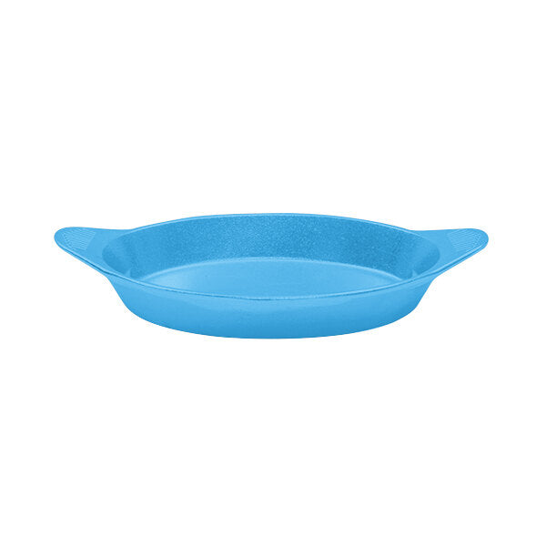 Tablecraft CW1725SBL 16 oz. Sky Blue Cast Serving Bowl – item 8081725SBL