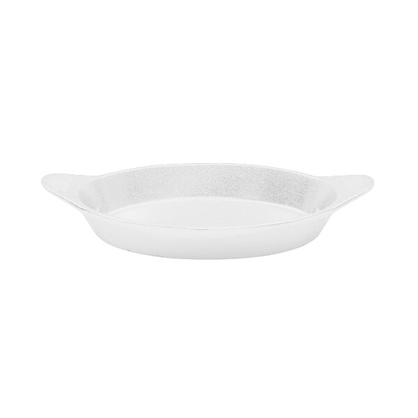 Tablecraft CW1725W 16 oz. White Cast Aluminum Serving Bowl – item 8081725W