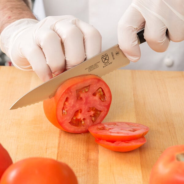 Mercer Culinary Utility Knife w/ Serrated Edge & Blade – item 470M19020 image 2