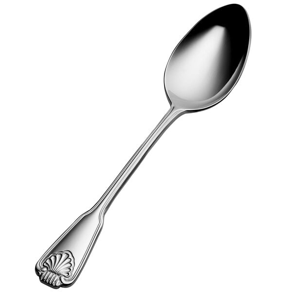 Bon Chef S2003 Shell 7 9/16" Soup / Dessert Spoon – item 201S2003
