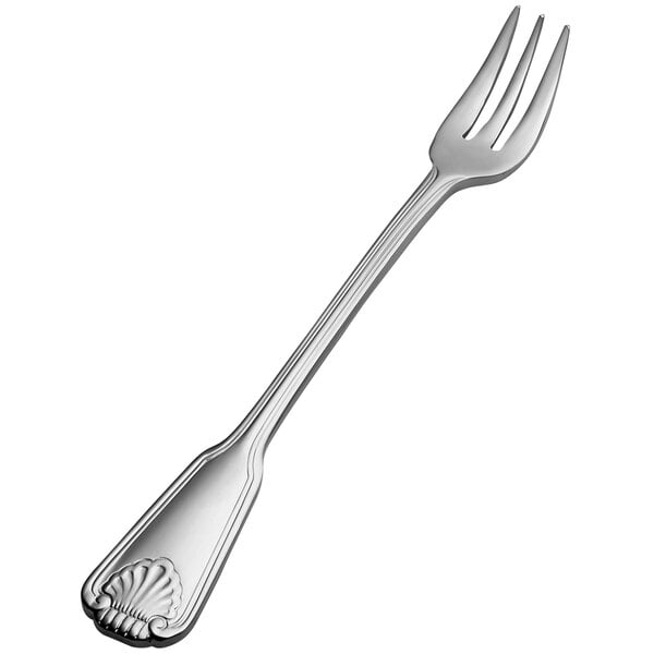 Bon Chef S2008 Shell 5 11/16" Oyster / Cocktail Fork – item 201S2008