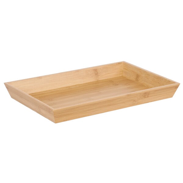 Clipper Mill by G.E.T. Bamboo Serving Tray - 18" x 12" x 2" – item 375BAMTRY01 image 2
