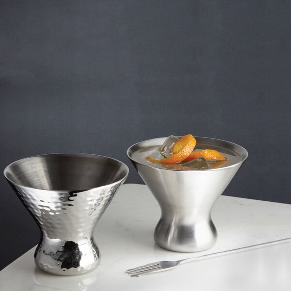American Metalcraft DWC7 7 oz. Double-Wall Satin Drinkware – item 124DWC7