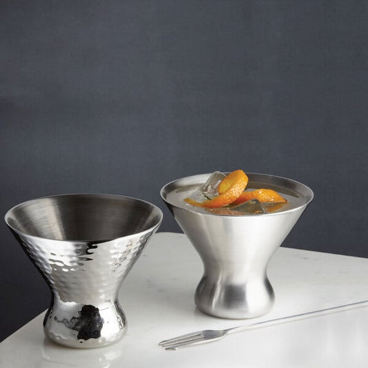 American Metalcraft DWC7 7 oz. Double-Wall Satin Drinkware – item 124DWC7