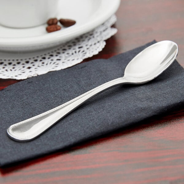 Libbey 407 007 Calais 4 3/8" X-Heavy Demitasse Spoon – item 959407007 image 2