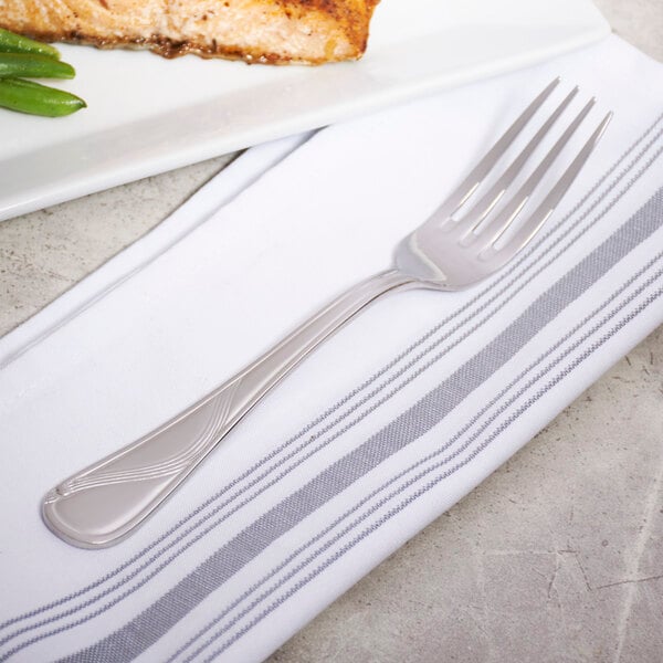 Bon Chef S2205 Wave 7 3/4" Dinner Fork – item 201S2205 image 2