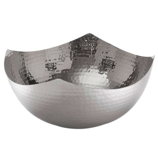 American Metalcraft 126 oz. Hammered Stainless Serving Bowl – item 124SBH7