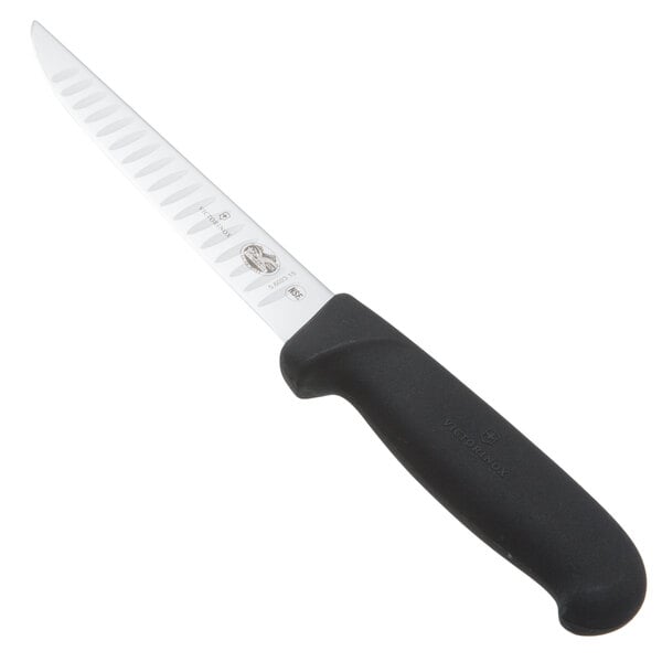 Victorinox Boning Knife w/ Granton Edge & Fibrox Handle – item 35340812
