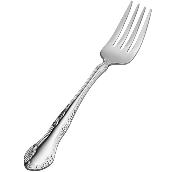 Bon Chef S2507 Elegant 7 1/4" X-Heavy Salad / Dessert Fork – item 201S2507